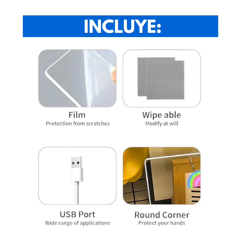 TABLERO ILUMINADO LED - TABLECREATE®