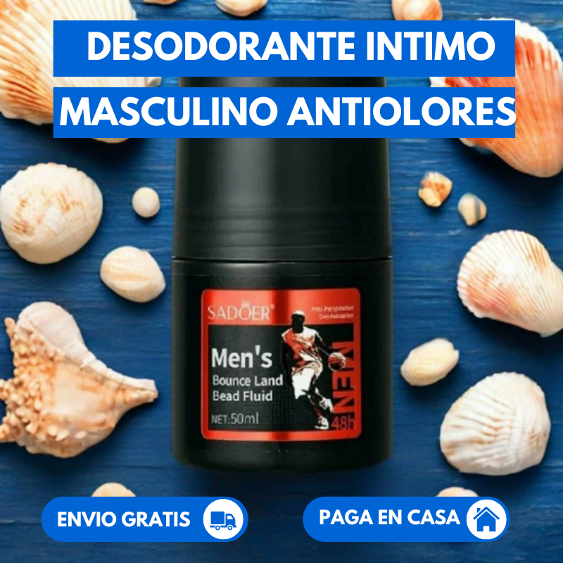 Desodorante Intimo Masculino Antiolores