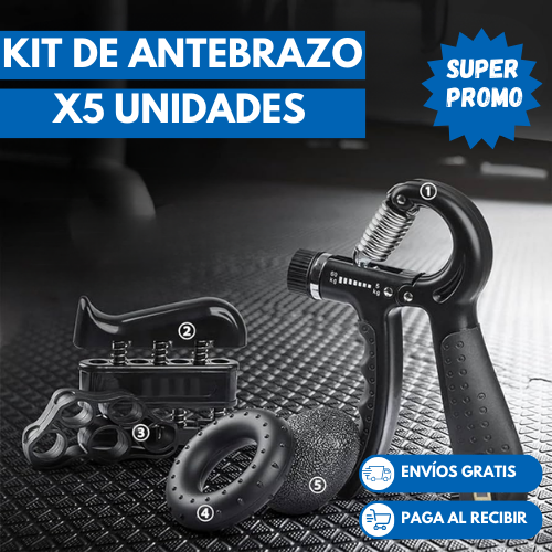 KIT ANTEBRAZO 5 UNIDADES XKIT® CALIDAD MEJORADA