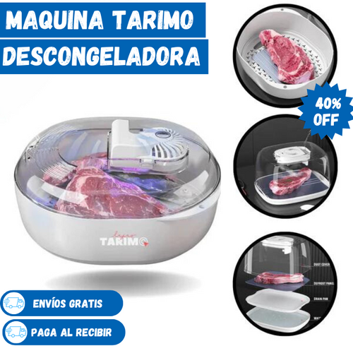 Maquina de descongelar rápido Thawer Max Tarimo - Descongela Alimentos Rápidamente en bandeja 4 en 1