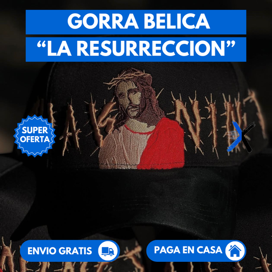 Gorra Bélica "LA RESURRECCIÓN" Oferta limitada