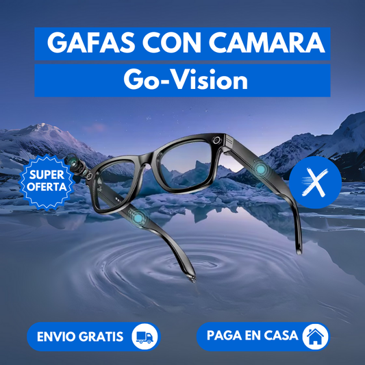 Gafas con camara 4K POV + Estuche Protector