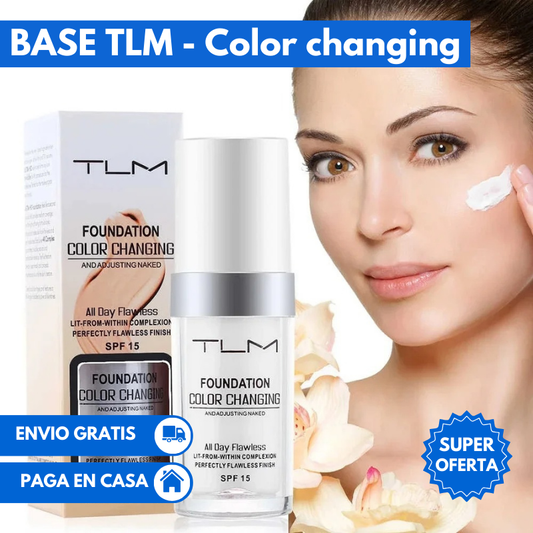 TLM Color changing - Base liquida que se adapta a tu piel ✨