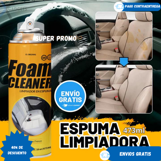ESPUMA MÁGICA LIMPIADORA FOAM CLEANER + REGALO🎁(OFERTA EXCLUSIVA )