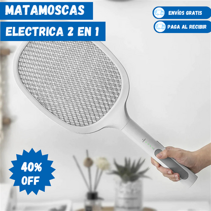 Matamoscas eléctrico 2 en 1 y lámpara nocturna para matar mosquitos Bug Zapper®