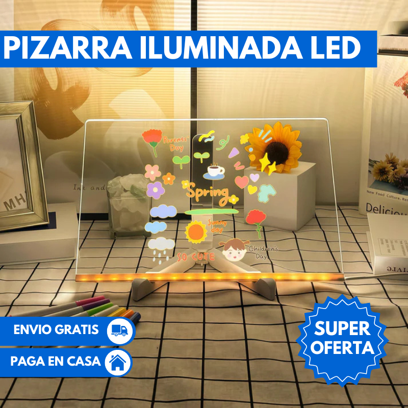 TABLERO ILUMINADO LED - TABLECREATE®