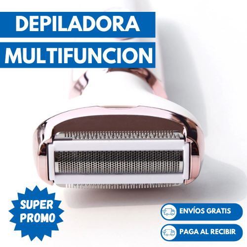 DEPILADORA FACIAL Y CORPORAL 4 EN 1 - DEPILA TODO TU CUERPO🩷- ENVIOS GRATIS
