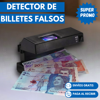MAQUINA DETECTORA DE BILLETES FALSOS - PROTEGE TU NEGOCIO DE ESTAFAS 💸