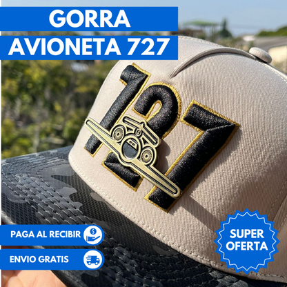 Gorra Belica Avioneta 727