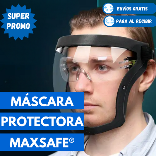 Mascara protectora MAXSAFE - resistente al polvo y al fuego + ( NUEVO PRODUCTO EUROPEO)