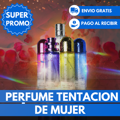 Perfume tentación mujer  + 💕50% DE DESCUENTO SOLO POR ESTA SEMANA💕