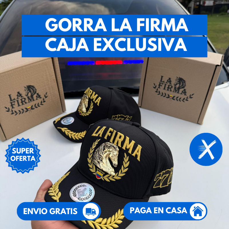 Gorra LA FIRMA + Caja Exclusiva