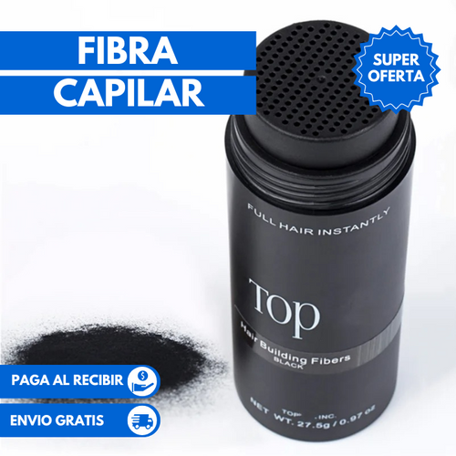 FIBRA CAPILAR + GUIA PARA REDUCIR PERDIDA DE CABELLO