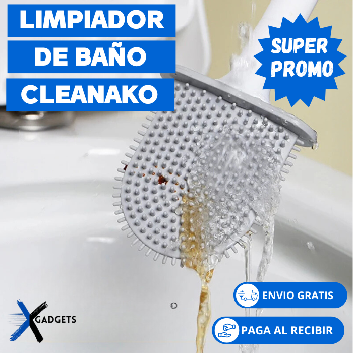 LIMPIADOR PARA SANITARIO CLEANAKO™ - Compra el cepillo y obten el obsequio del compartimiento GRATIS