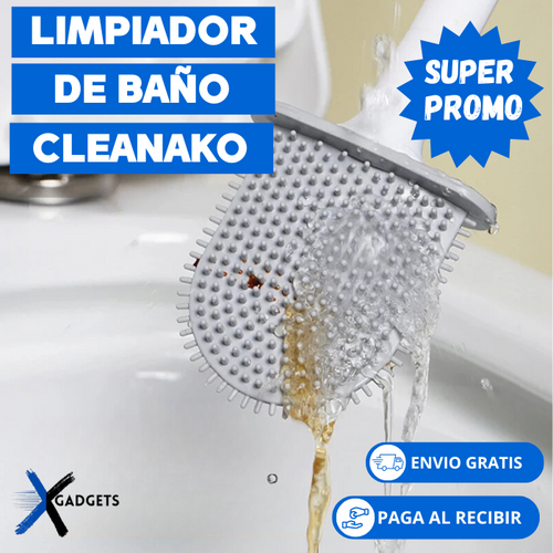 LIMPIADOR PARA SANITARIO CLEANAKO™ - Compra el cepillo y obten el obsequio del compartimiento GRATIS