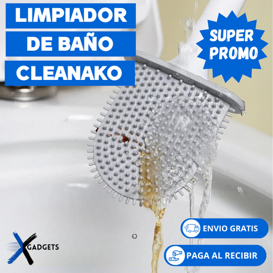 LIMPIADOR PARA SANITARIO CLEANAKO™ - Compra el cepillo y obten el obsequio del compartimiento GRATIS