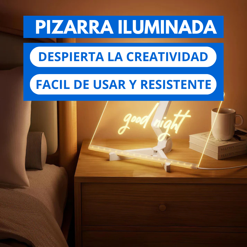 TABLERO ILUMINADO LED - TABLECREATE®