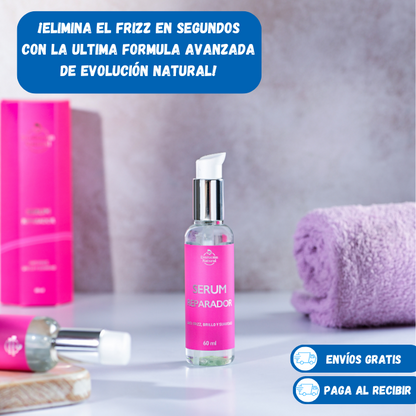 SERUM ALISADOR Y REPARADOR ANTI FRIZZ - EvolucionNatural®