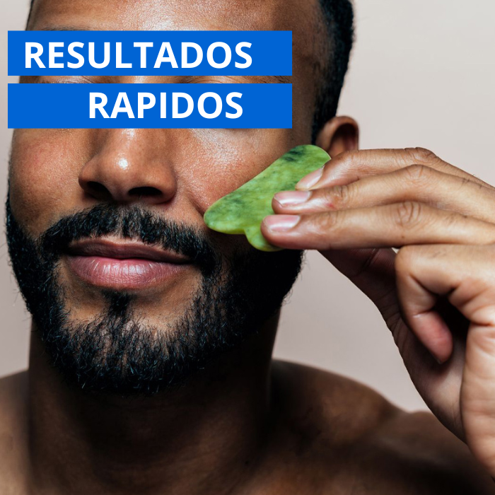 Gua Sha Corazon Jade Masajeador Facial