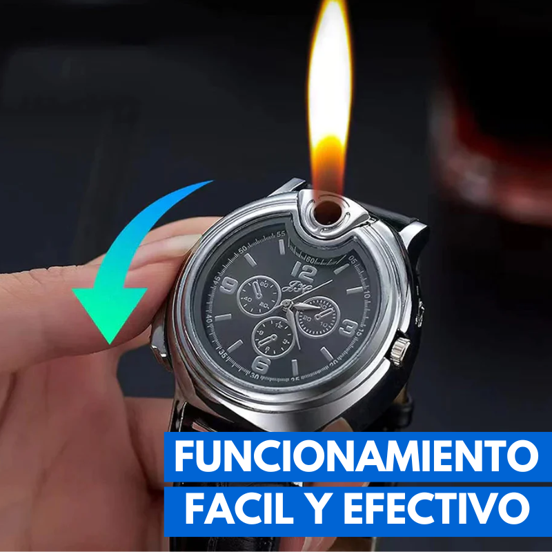 Reloj Encendedor De Lujo (Uso 2 en 1)