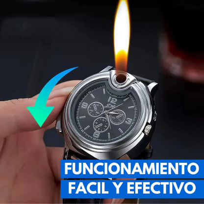 Reloj Encendedor De Lujo (Uso 2 en 1)