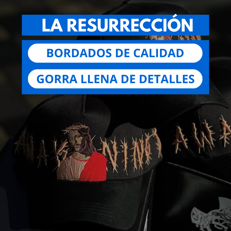 Gorra Bélica "LA RESURRECCIÓN" Oferta limitada