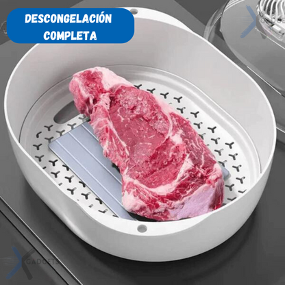 Maquina de descongelar rápido Thawer Max Tarimo - Descongela Alimentos Rápidamente en bandeja 4 en 1