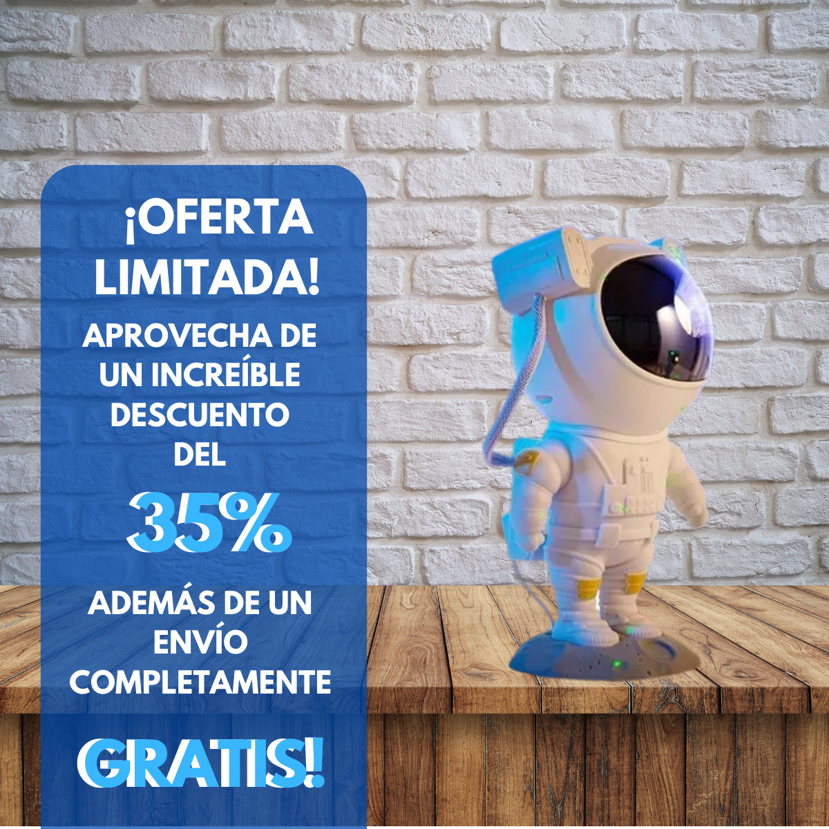 Lampara de Astronauta AstroLight®