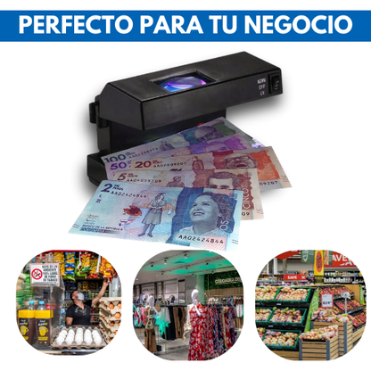 MAQUINA DETECTORA DE BILLETES FALSOS - PROTEGE TU NEGOCIO DE ESTAFAS 💸