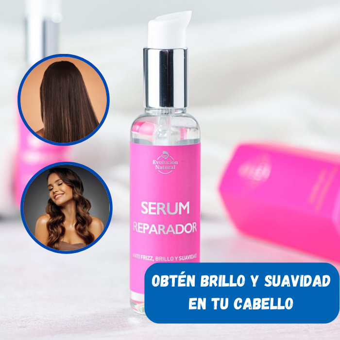 SERUM ALISADOR Y REPARADOR ANTI FRIZZ - EvolucionNatural®