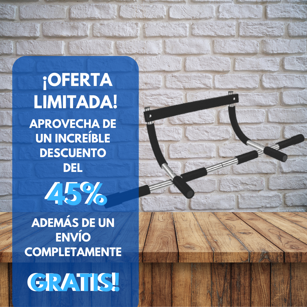 BARRA PARA DOMINADAS MULTIFUNCIÓNAL™