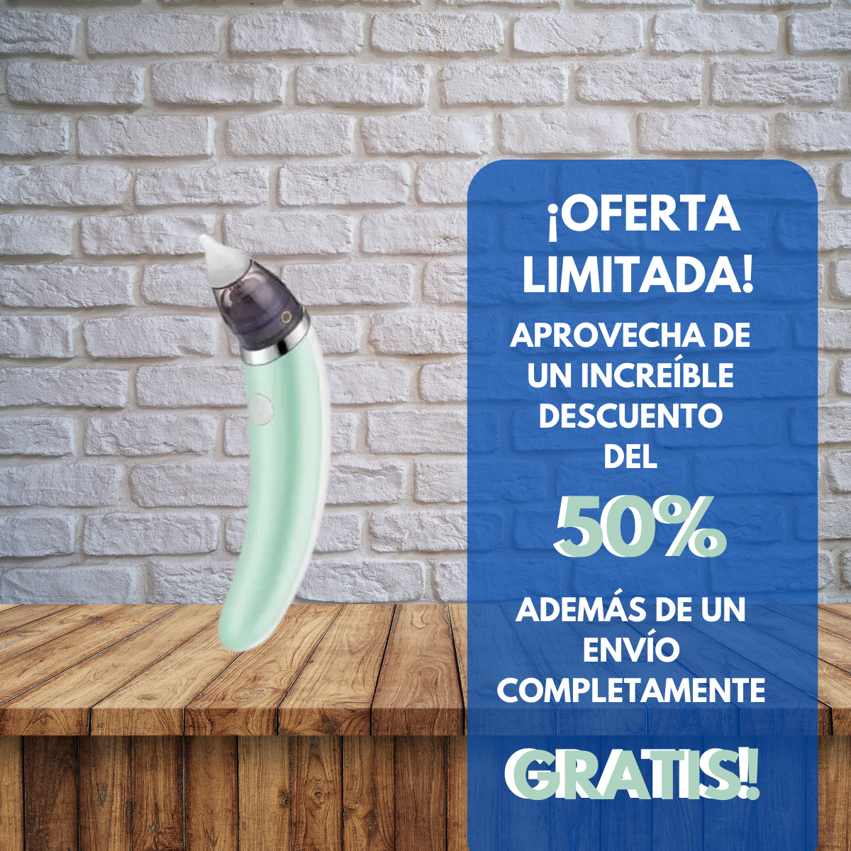 Aspirador Nasal Eléctrico ANTIMOCUS®