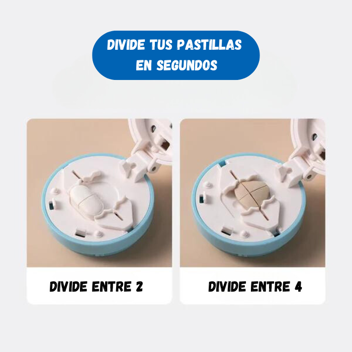 CORTADOR Y ALMACENADOR DE PASTILLAS 2 EN 1 - Portpast®
