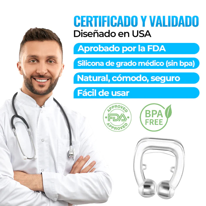 DISPOSITIVO NASAL ANTIRRONQUIDOS ANTISNORE™