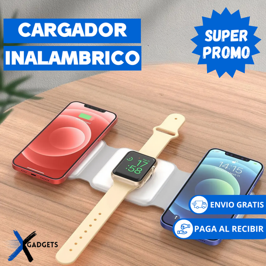 Cargador Inalambrico 3 en 1®
