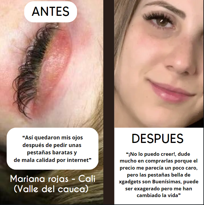 BELLA® 💕- PESTAÑAS MAGNETICAS + APLICADOR DE REGALO