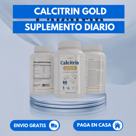 Calcitrin Gold ( Previene y Actua hacia  dolores articulares, desgastes y movilidad )