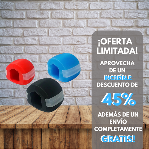 Ejercitador para mandibula (JawChewer)®