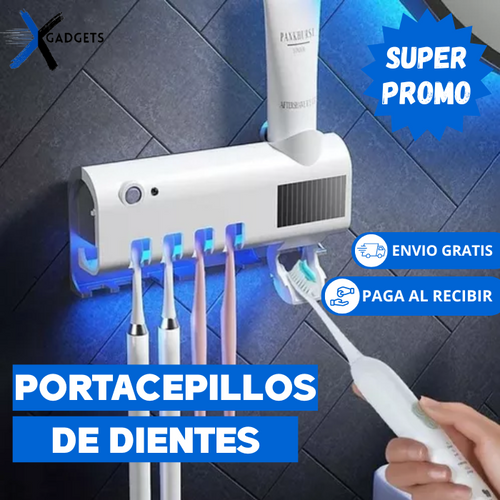 PORTACEPILLOS SMART UV LIMPIEZA 4 EN 1 ®
