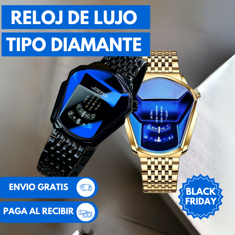 Reloj De Lujo Tipo Diamante - Alta Gama