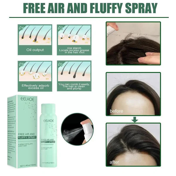 SPRAY PARA EL CABELLO BELLEZA NATURAL - Free Air and Fluffy Spray™