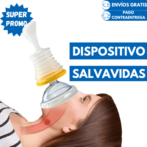 Dispositivo ANTIATRAGANTAMIENTO SALVAVIDAS