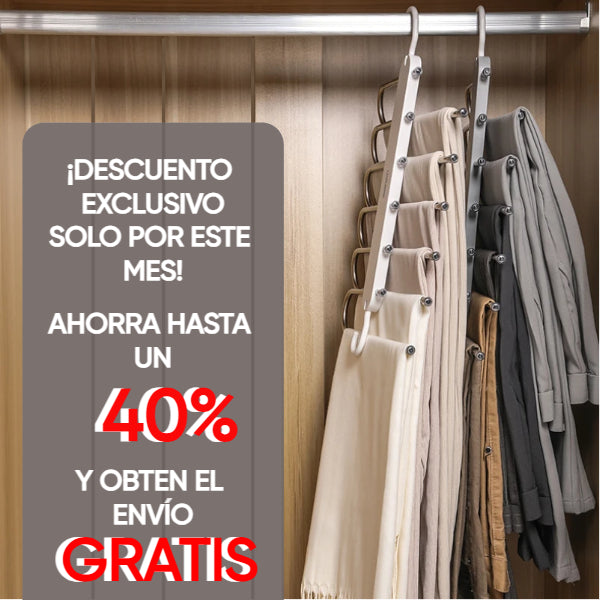 Perchero Multifuncional 5 en 1 ® - Calidad mejorada
