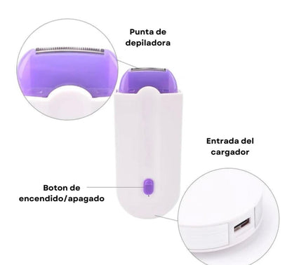 Depiladora Eléctrica YES 2 en 1 ®
