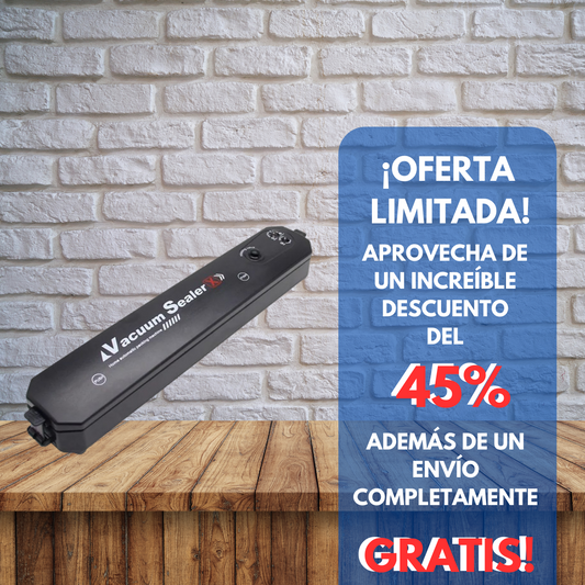 Selladora al vacío Vacuum Sealer®
